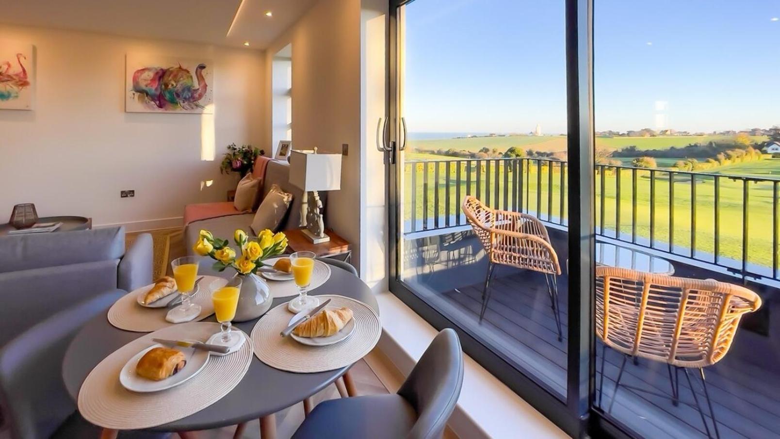 Luxury Ocean & North Foreland Golf View By Adliv Broadstairs Bagian luar foto